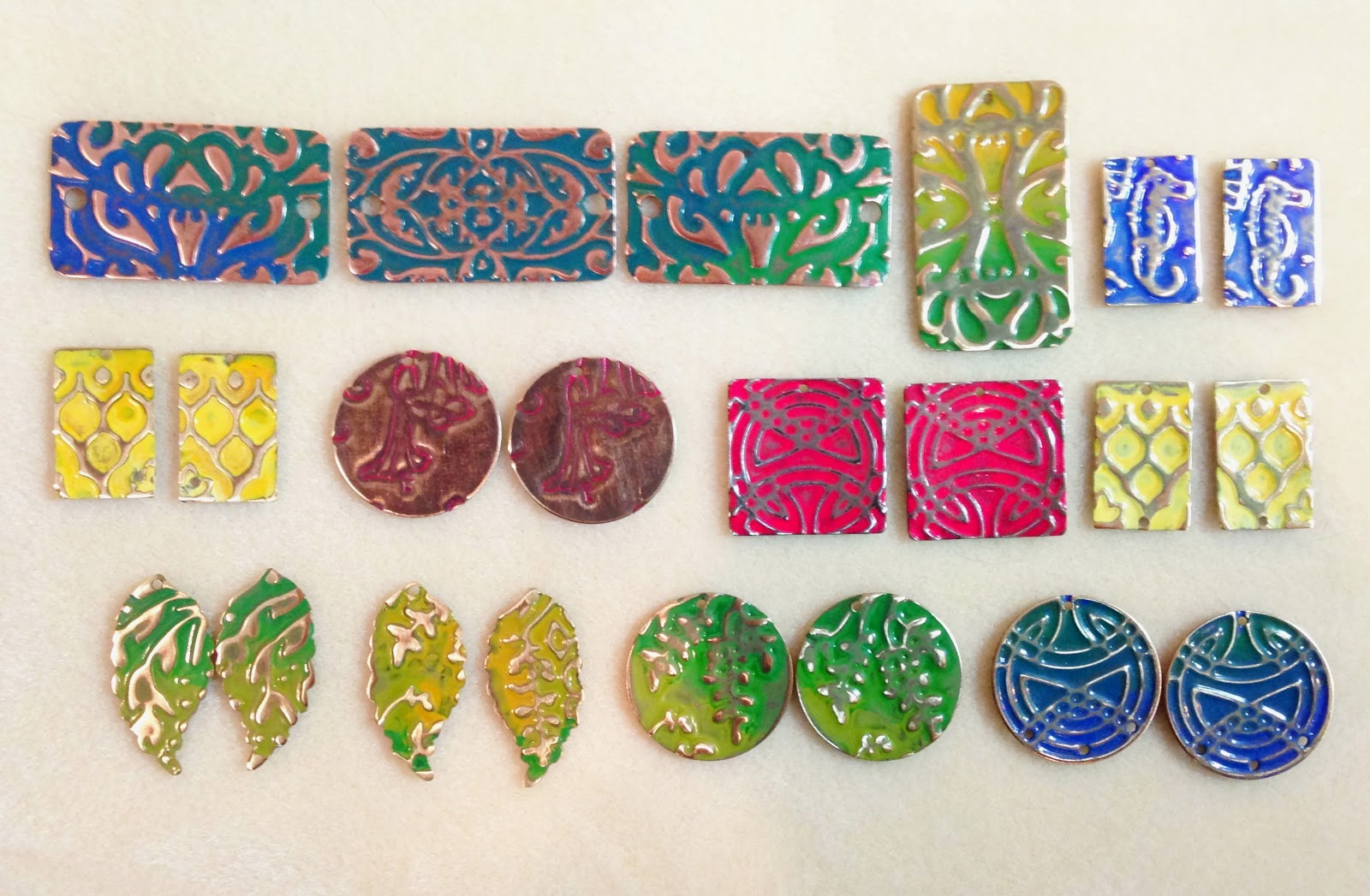 Sj Designs Jewelry Fun with the BIGkick and Vintaj Patinas!