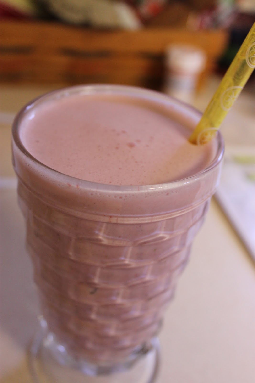 The Queen B Tropical Smoothie with Coconut Milk