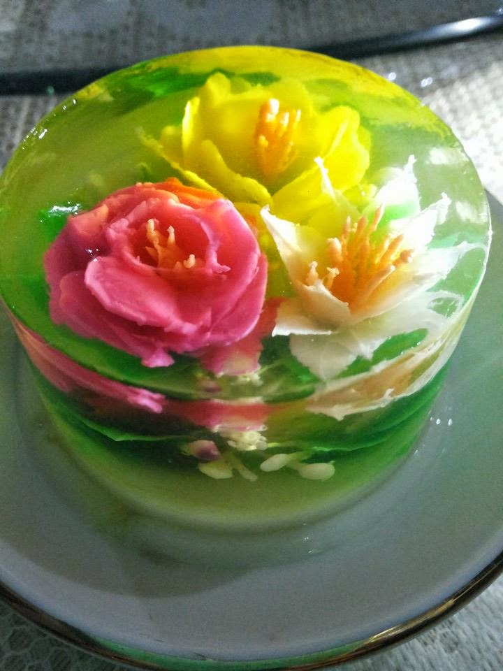 jelly art puding 3 dimensi JELLY ART 3 D