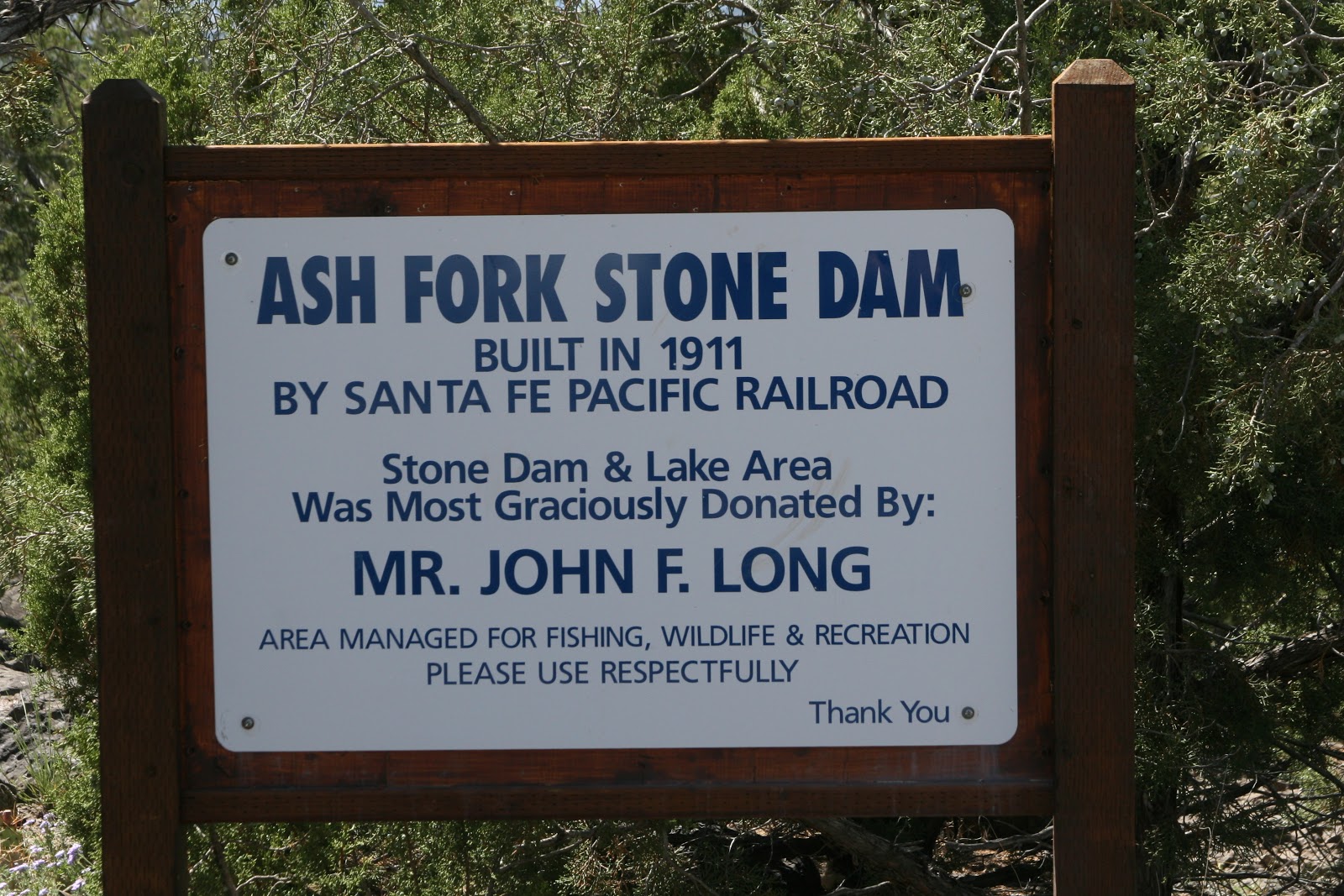 Darren's Rides Stone Dam Ash Fork Arizona