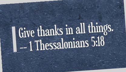 1 Thessalonians 5:18
