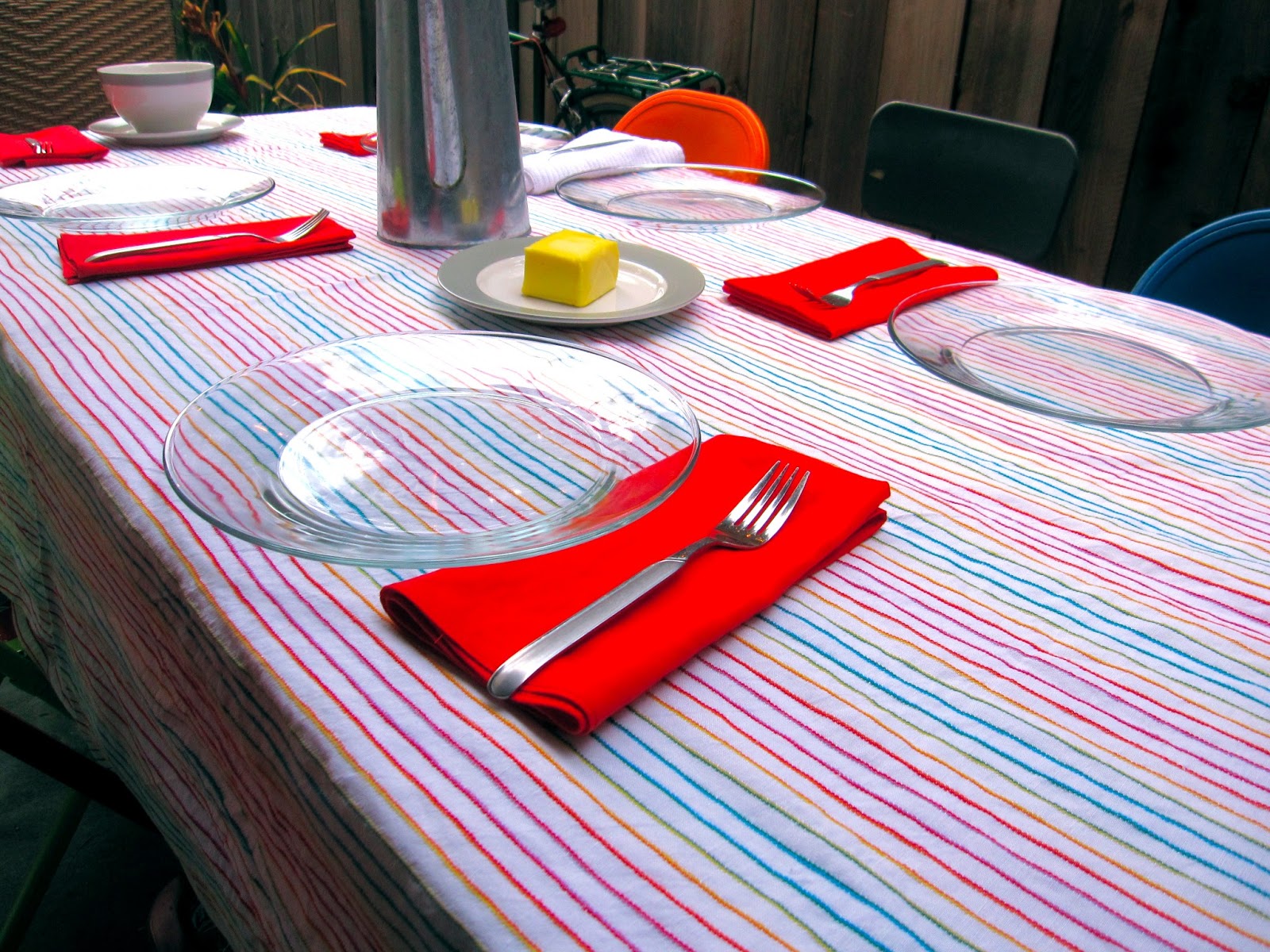 Made By Meg Homemade Table Linens + Tutorial