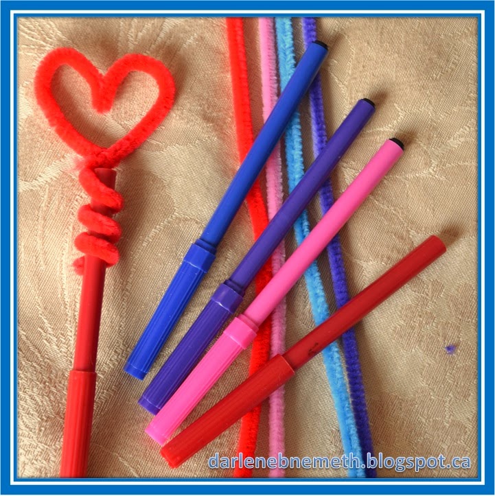 Let It Shine DIY Pipe Cleaner Pencil Toppers