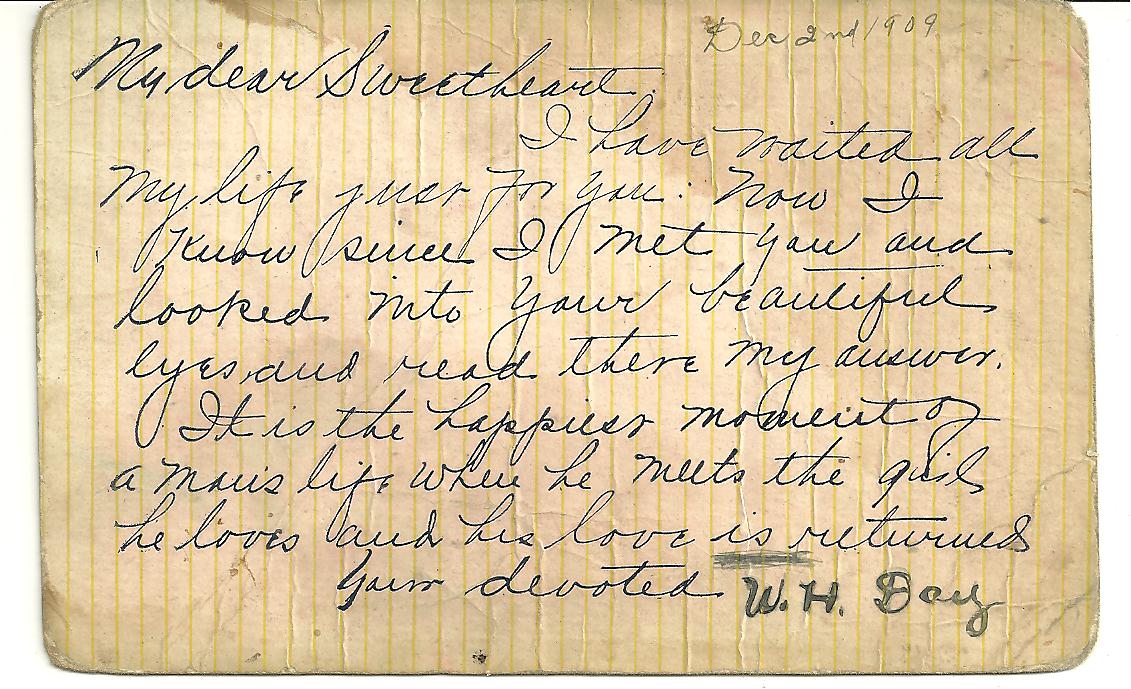 Happy valentines day, hand written lettering. romantic calligraphy card MyFamilyRootsRunDeep: HAPPY VALENTINES DAY ~ GRANDPA SENDS LOVE NOTE TO