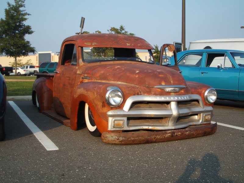 US surbaissé ! Chevy+truck+custom+front