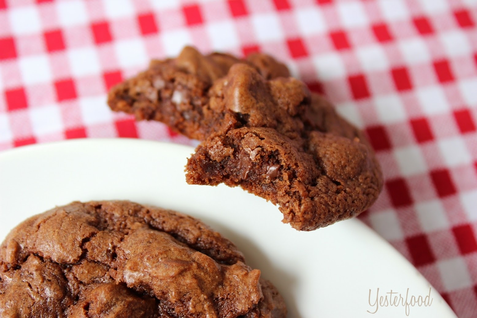 Yesterfood Chocolate Buttermilk Cookies