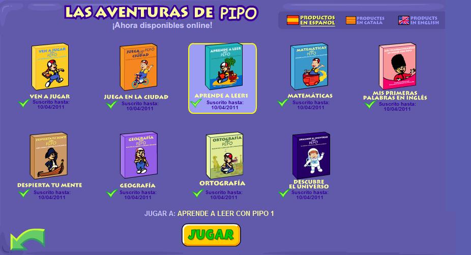 Recursos para infantil: Aprende con PIPO