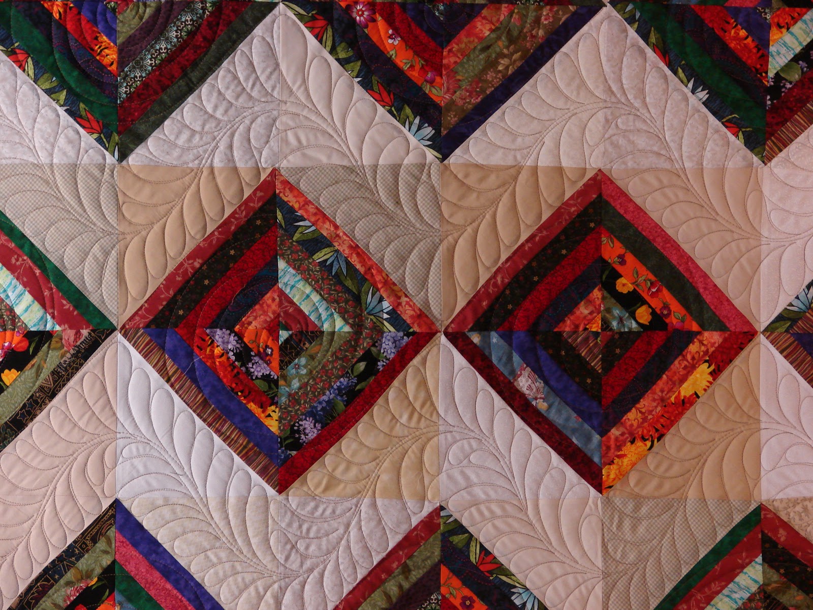 Quilt Vine 7Sisters Fabric Exchange Quilt