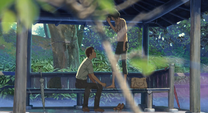 Film Ha Ha The Garden Of Words Makoto Shinkai 2013