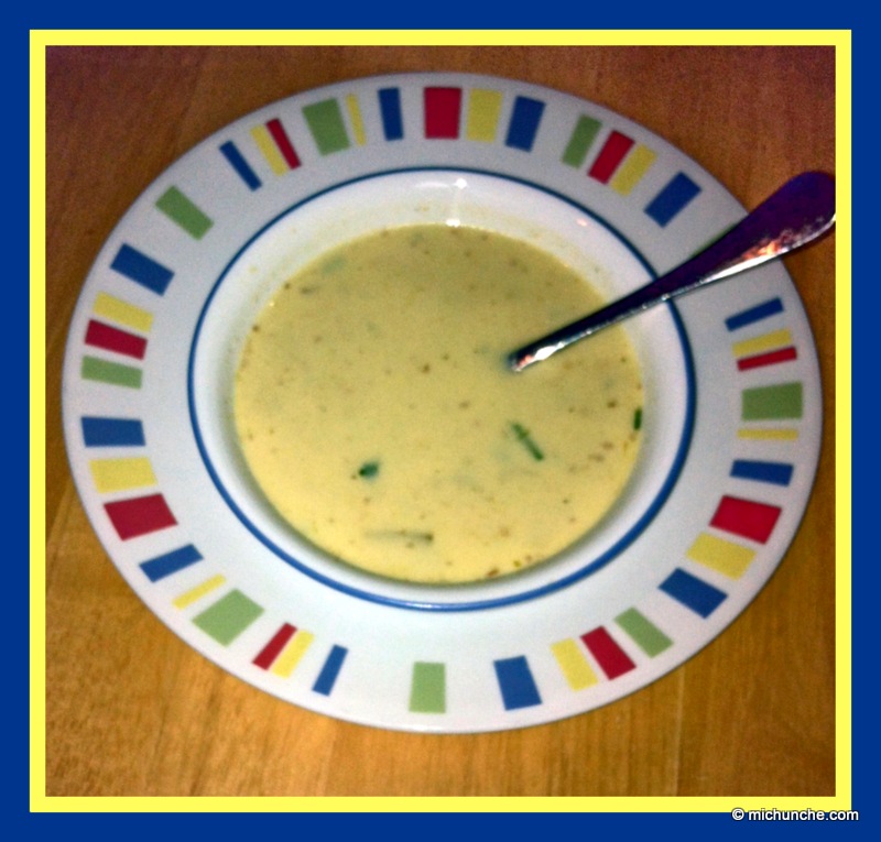 Mi Chunche en la Cocina Potato & Baby Leek Soup / Sopa de Papa y Cebolline