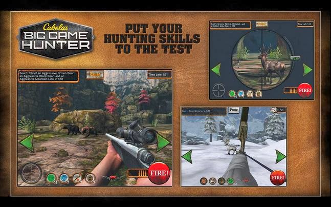 Cabela's Big Game Hunter android apk - Screenshoot