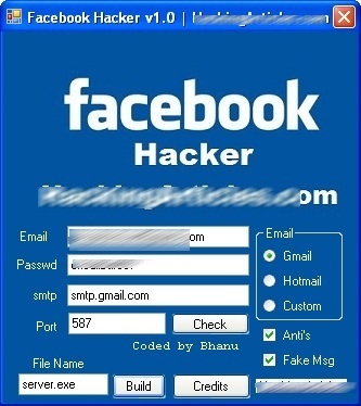 Facebook Account Hacker Free Download