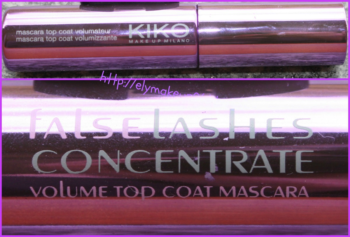 ElyMakeup False Lashes Concentrate Volume Top Coat Mascara Kiko