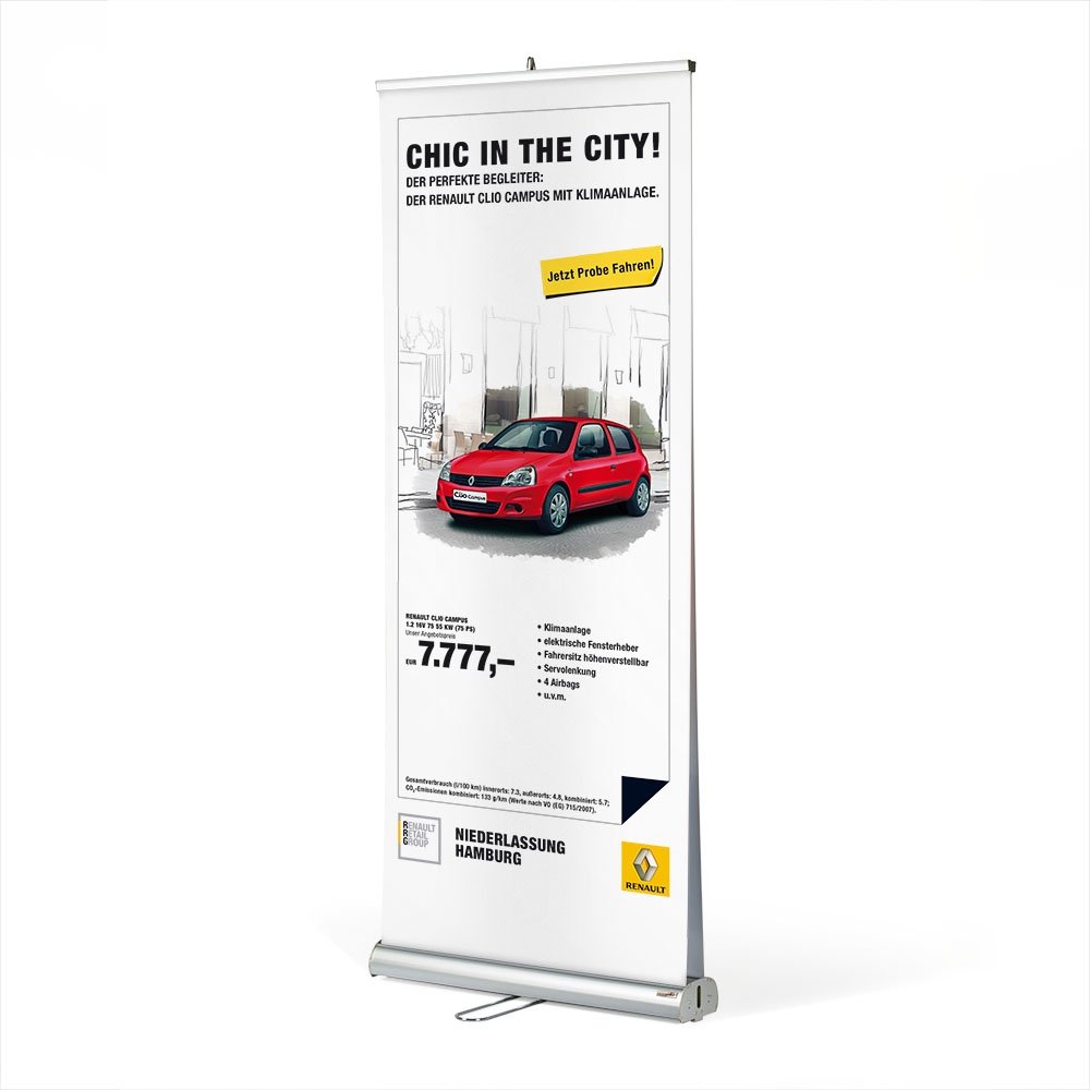 Easydisplay Ireland Constitution Of An Advertising Roller Banner