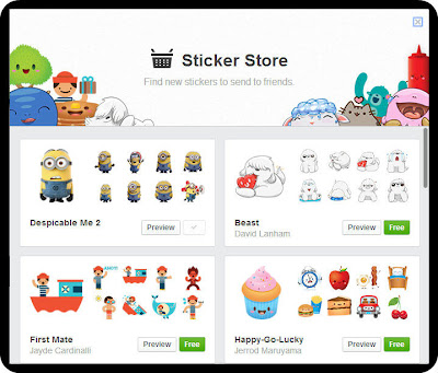 Facebook Sticker Store
