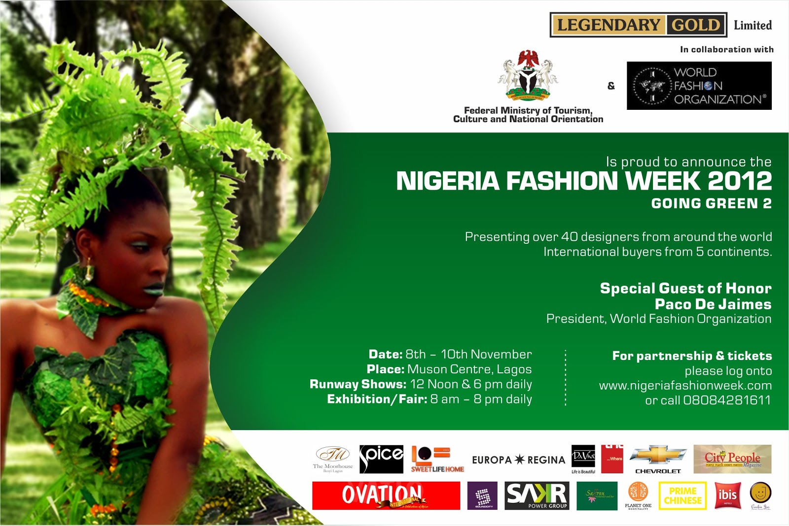 INTERNATIONAL BUYERS FOR NIGERIA FASHION WEEK To