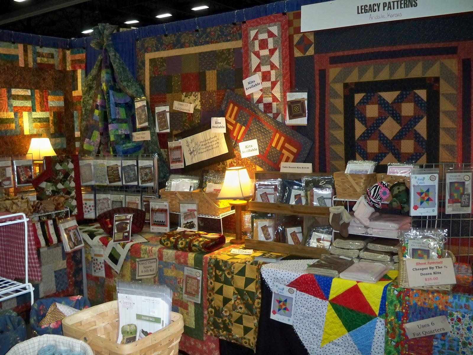 Legacy Patterns AQS Quilt Show 2012 Des Moines, Iowa