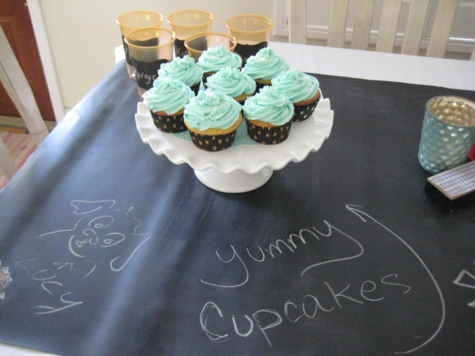 Creative Party Ideas by Cheryl Chalkboard Party