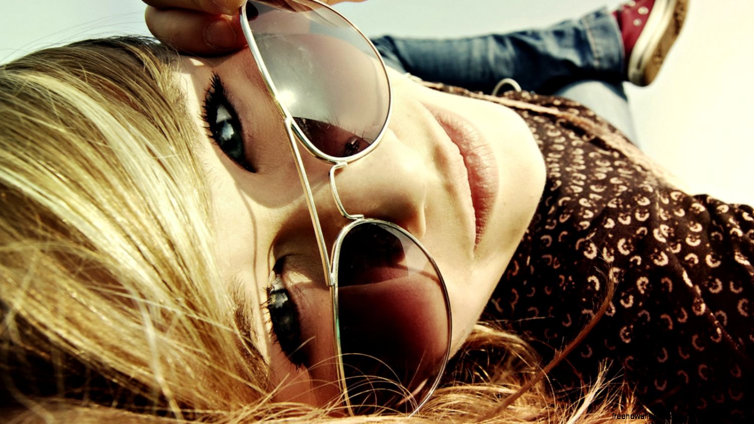 Girl with Sunglasses Girl with Sunglasses