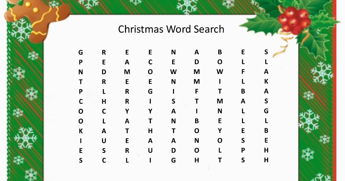 Word christmas printable hard wordsearch worksheets searches puzzle puzzles fun words games trivia activities very holiday printables season holidays poinsettia Florassippi Girl: Christmas Word Search - Free Printable