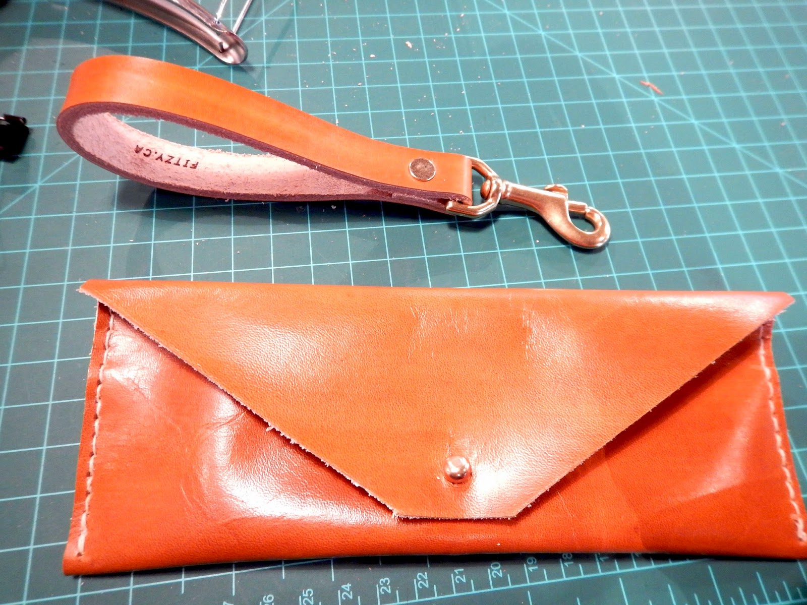 Fresh Coat of Paint DIY Leather Wallets