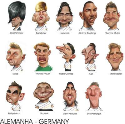 Karikatur Seniman Galvao Untuk Euro 2012