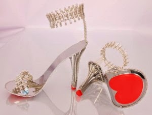 diamond encrusted heels