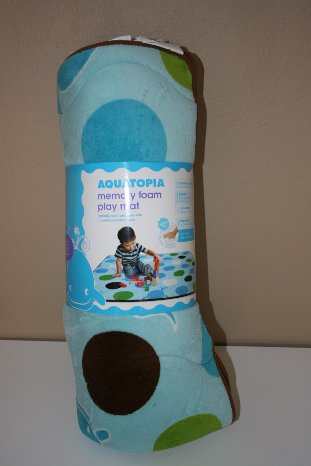 Trying To Go Green Aquatopia Memory Foam Play Rug