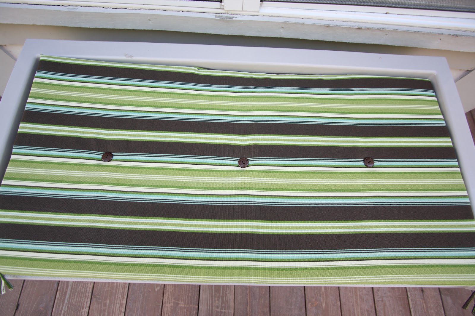 His Hers And Ours Diy Bench Cushion