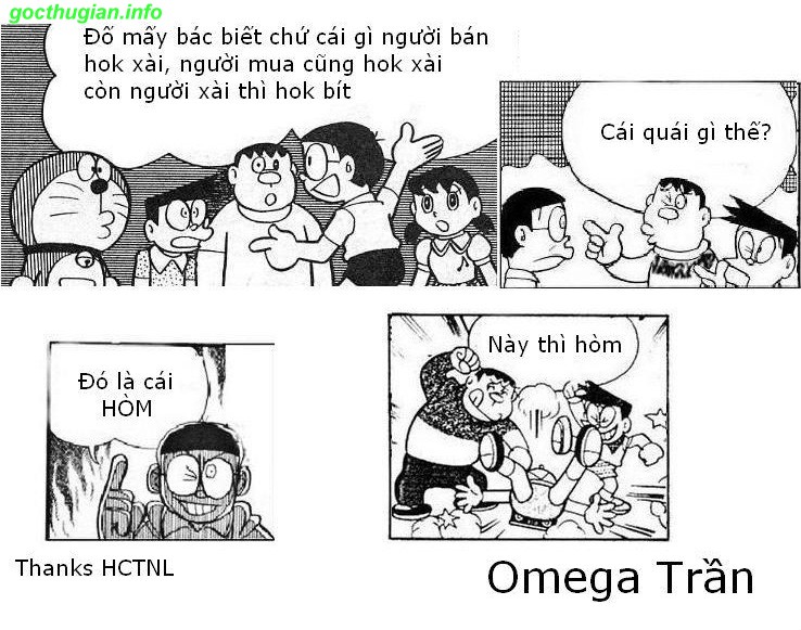 Đôrêmon chế - ngữa mặt lên trời hận đời vô đối