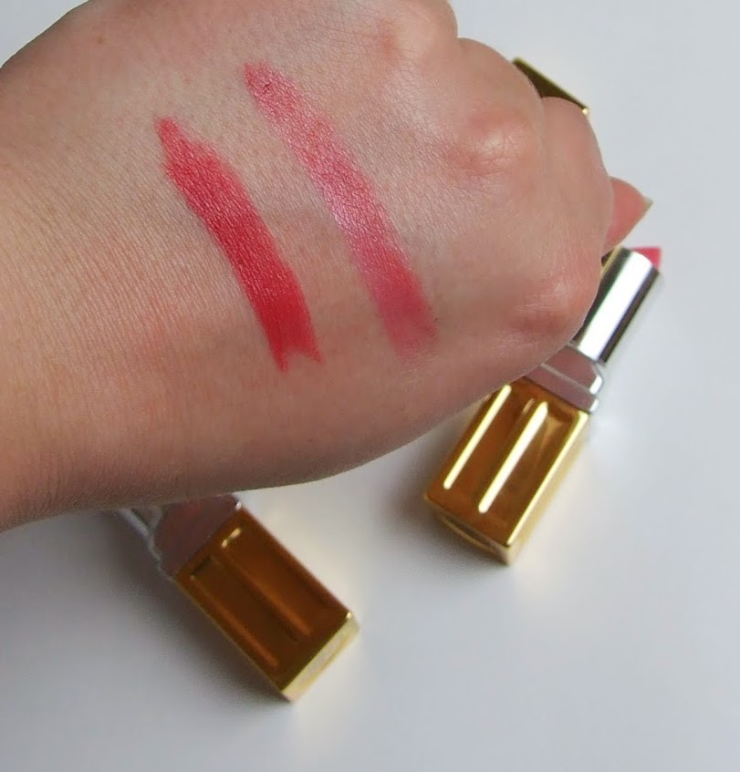 Elizabeth Arden beautiful color lipstick wildberry pinkpink swatch beauty blog review
