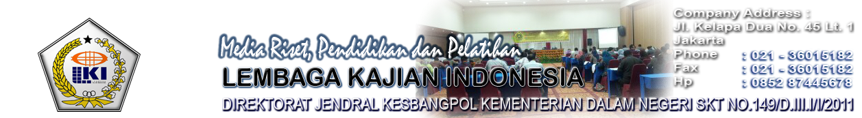 LEMBAGA KAJIAN INDONESIA ( L K I )