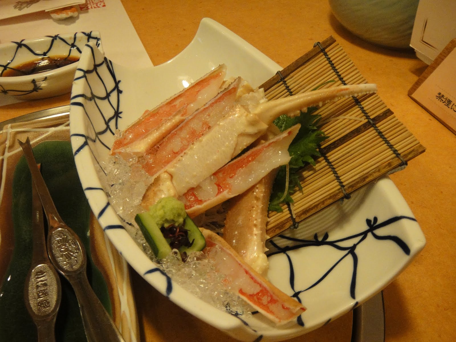 pakdoktergolfblog Osaka Day 1 Dinner the Crab Restaurant