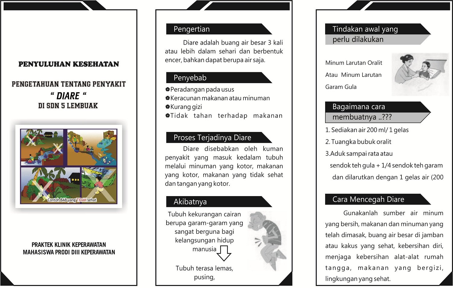 DUNIA GAMBAR (berbagi itu indah) CONTOH BROSUR KESEHATAN