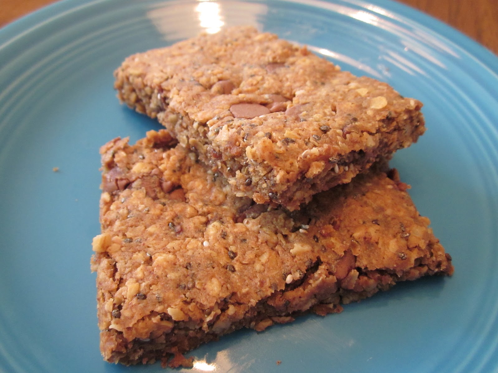 Coffee Caramel Cream Peanut Butter Chocolate Chip Granola Bars