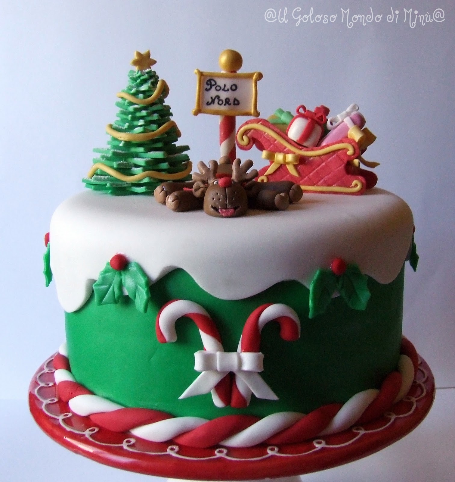 Il Goloso Mondo di Minu' Christmas Cake e buon Natale!