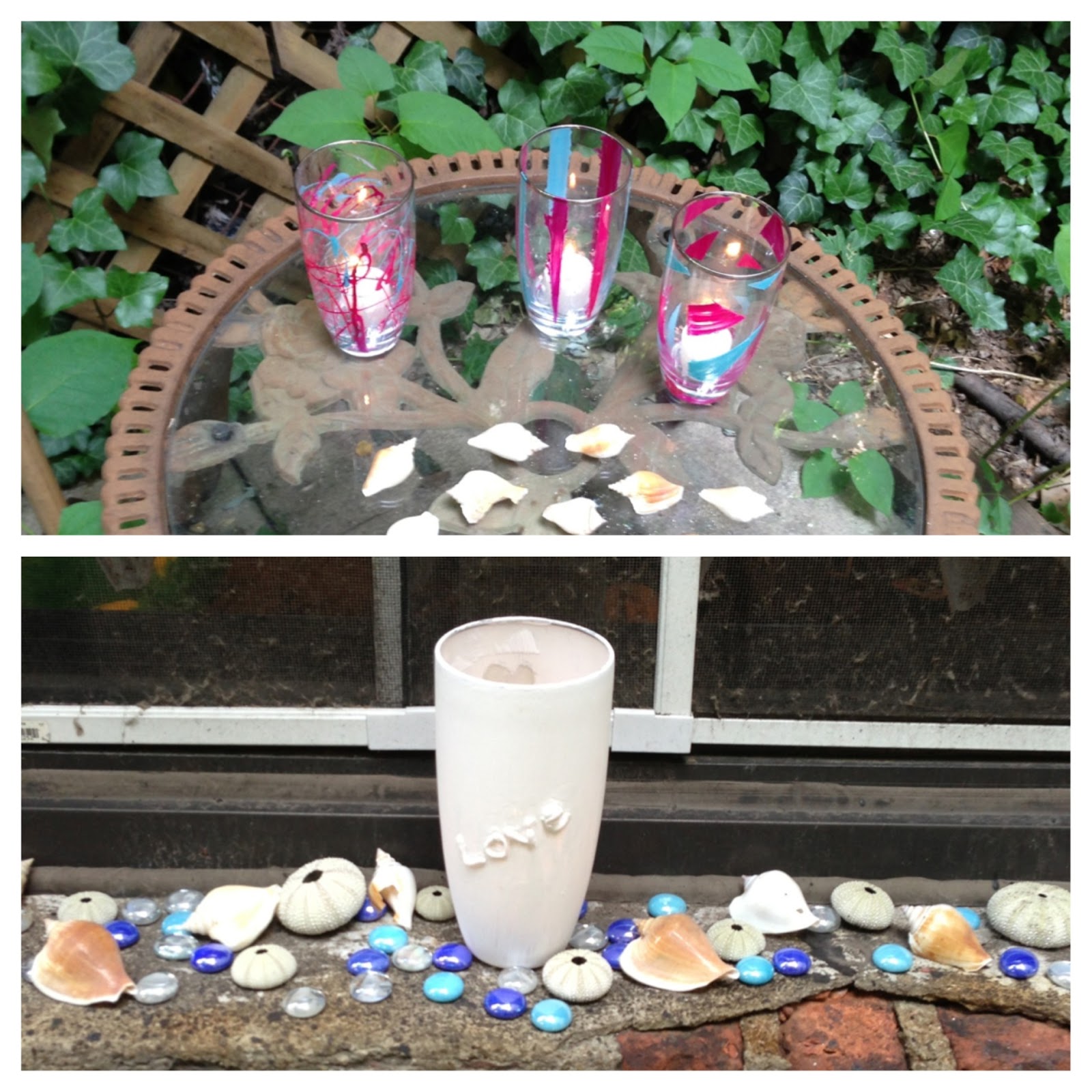 SOBBING ON FIFTH Light Up Your Yard DIY Candle Holders!