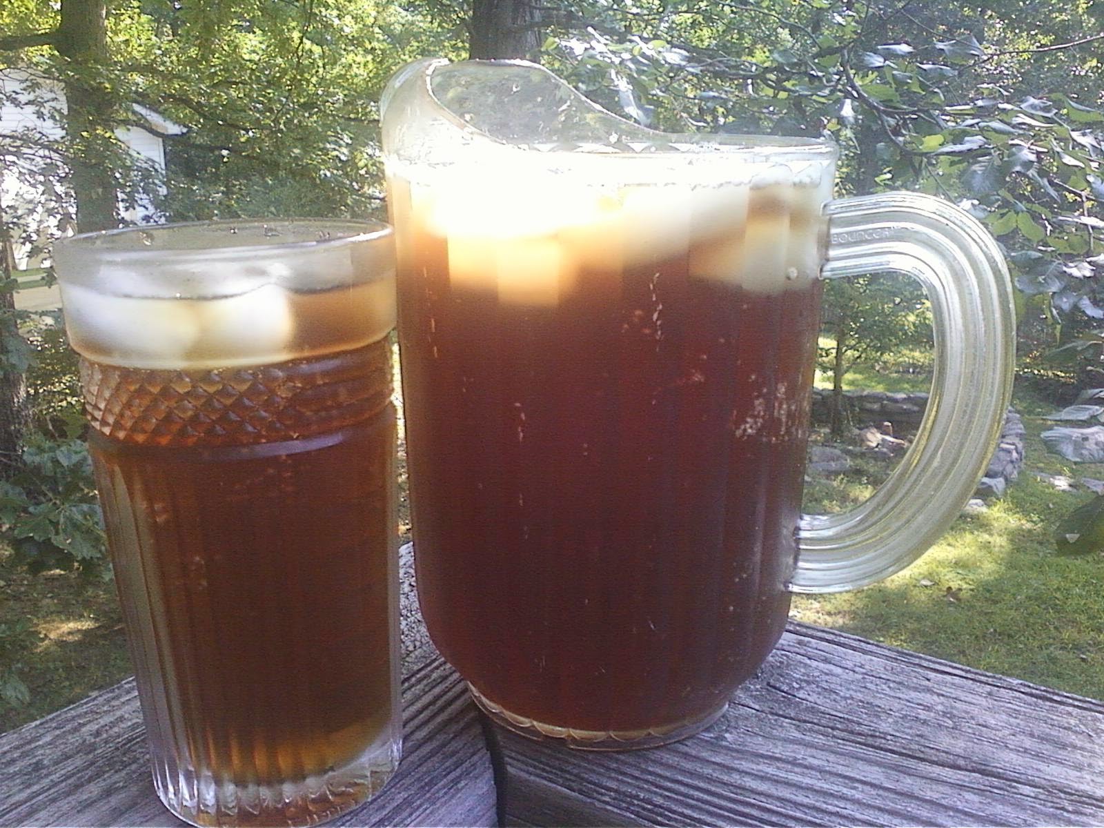 Lucy of Orchard Slope Canning Iced Tea Concentrate