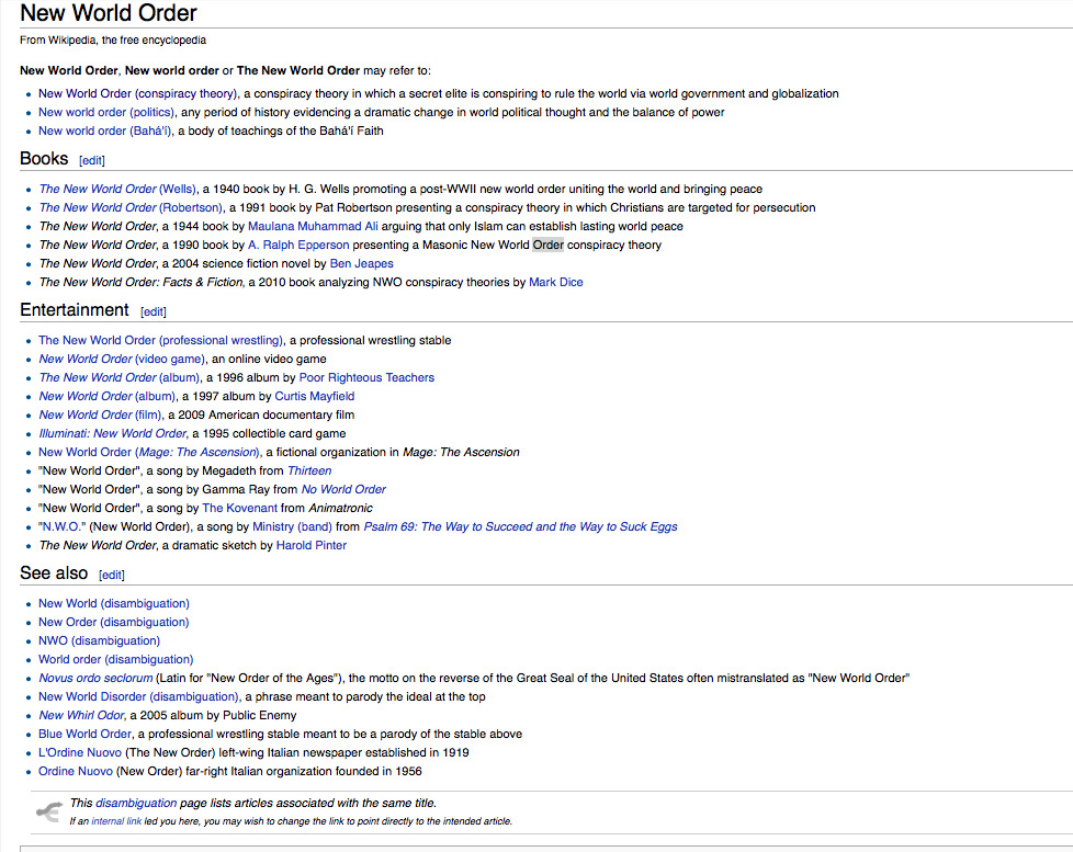 On The Future Of Social And New World Order On The Future Of Social And New World Order