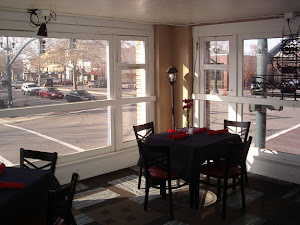 Center Steet Bistro seating street side view