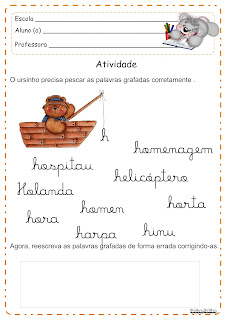 O mundo colorido: Atividades Com Vogais e Consoantes