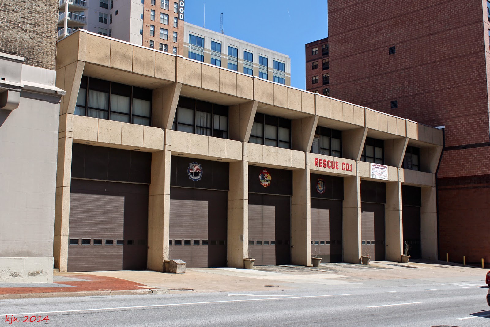 The Outskirts of Suburbia Baltimore City Fire Department, John F. Steadman Memorial Station