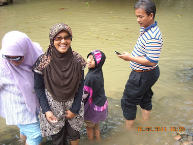 Kegelian diurut oleh ikan pelian di Kg Luanti , Sabah.