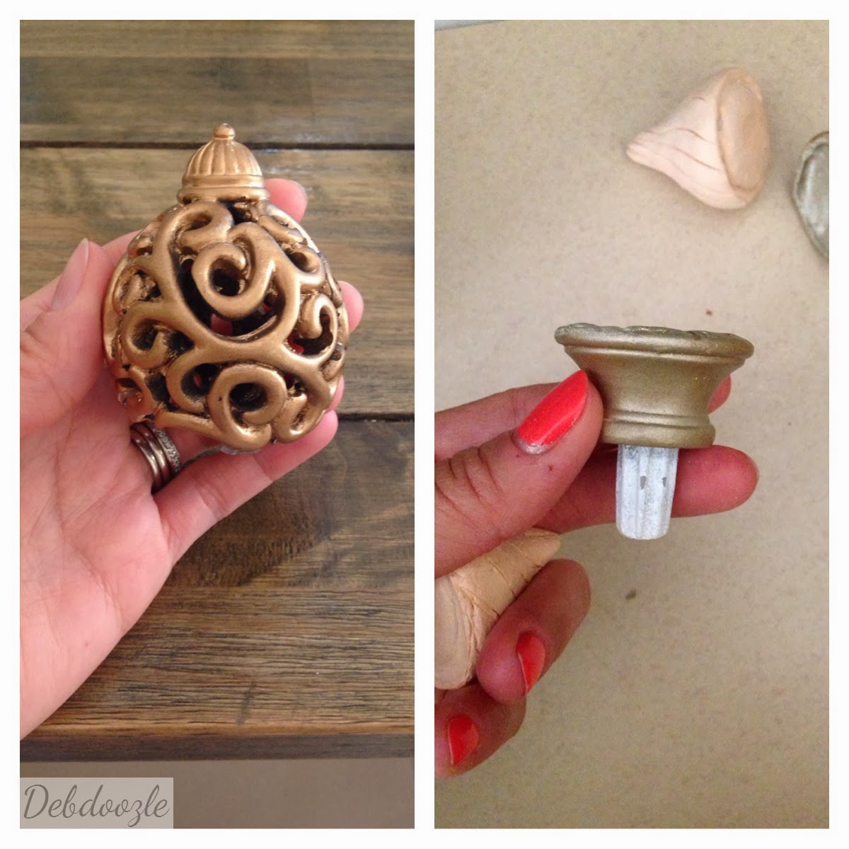 Debdoozle DIY Curtain Rod Finial