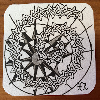 Zentangle, Diva Challenge #233, Zenith, Vano, Sakura Graphic 1 pen, light to go places Zentangle, Diva Challenge #233, Zenith, Vano, Sakura Graphic 1 pen, light to go places