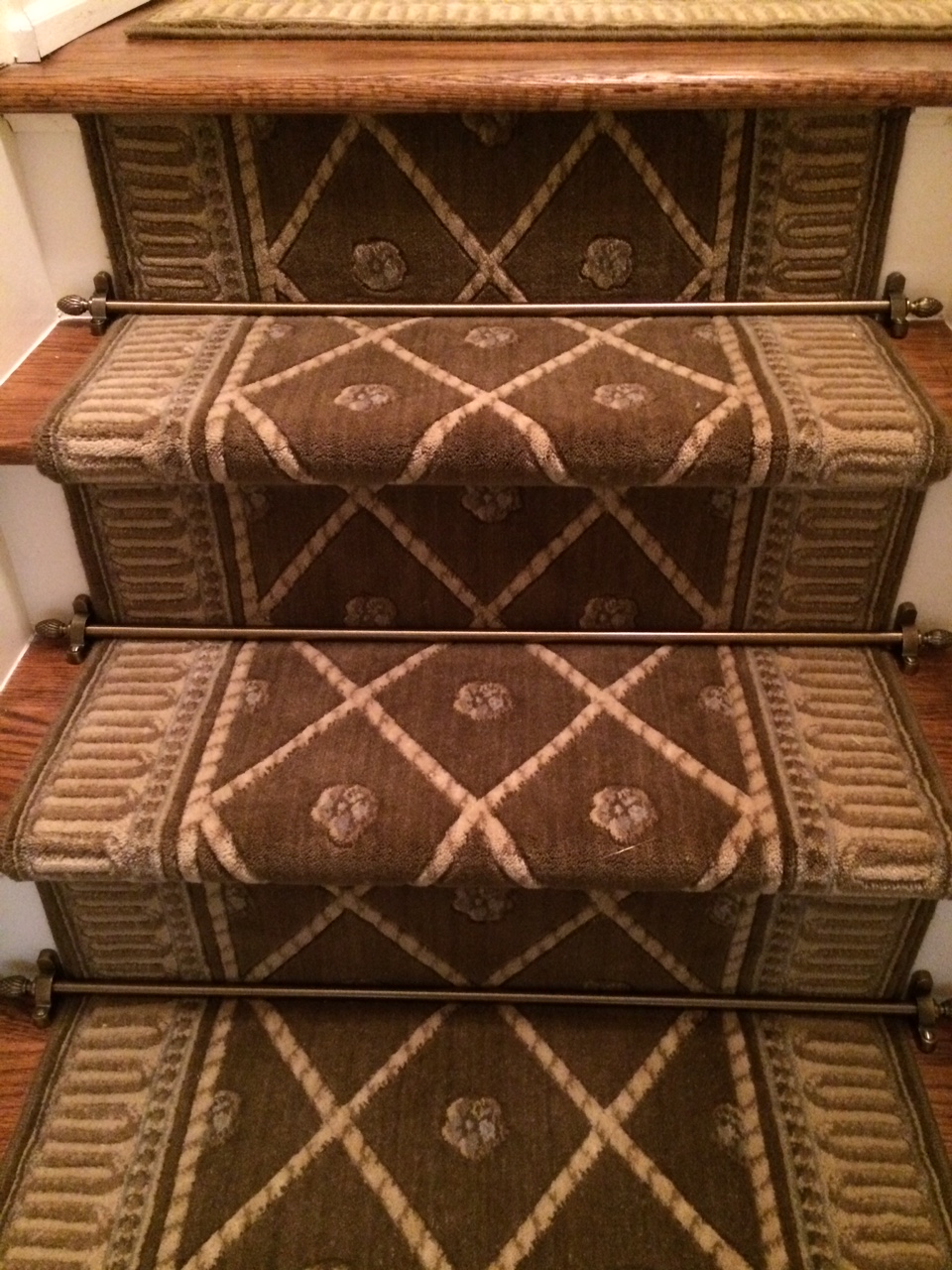 Custom Stairs Runner and Hallway Completed in Westfield, NJ What