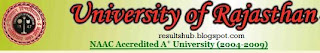 MA Final Dec 2012 Result Rajasthan University  