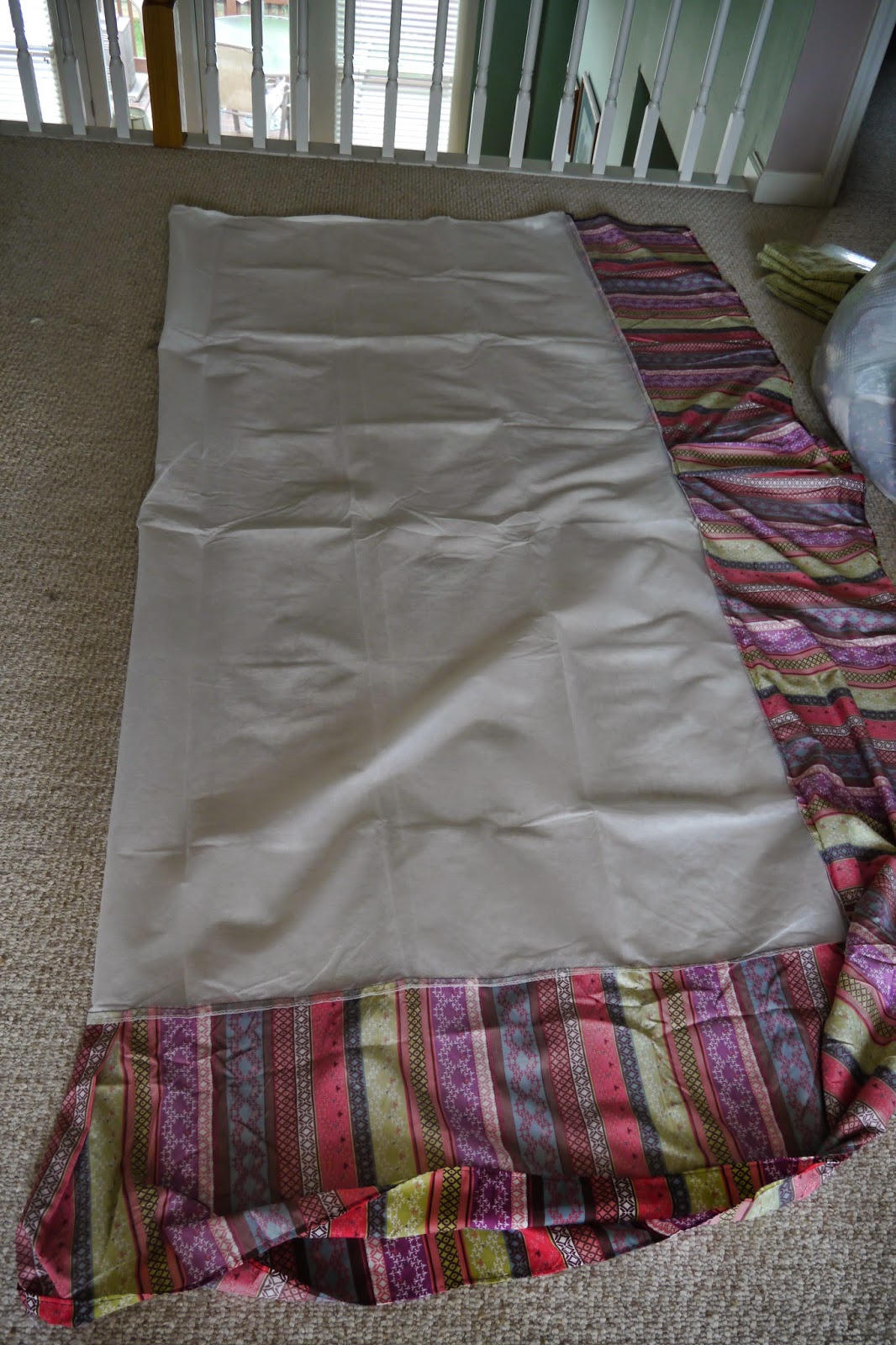 Crafting with Court Resizing a Bed Skirt Tutorial