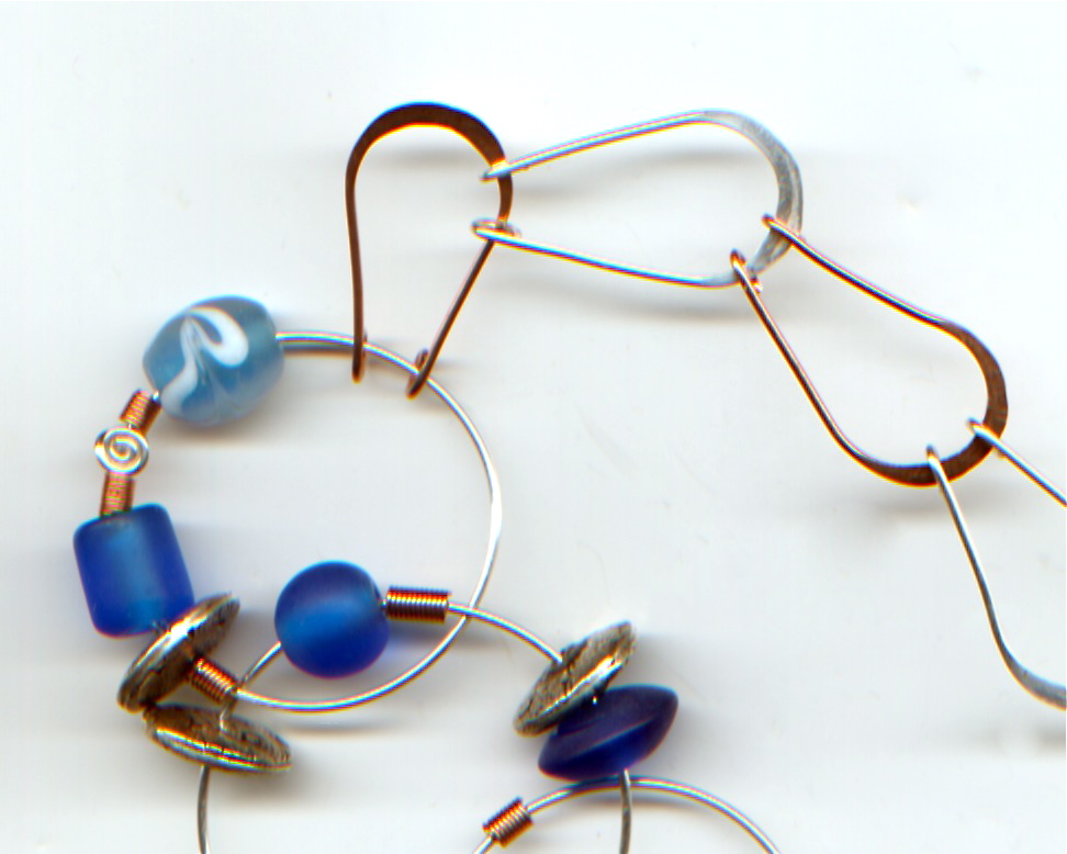 WireWorkers Guild Bead Wheel Necklace