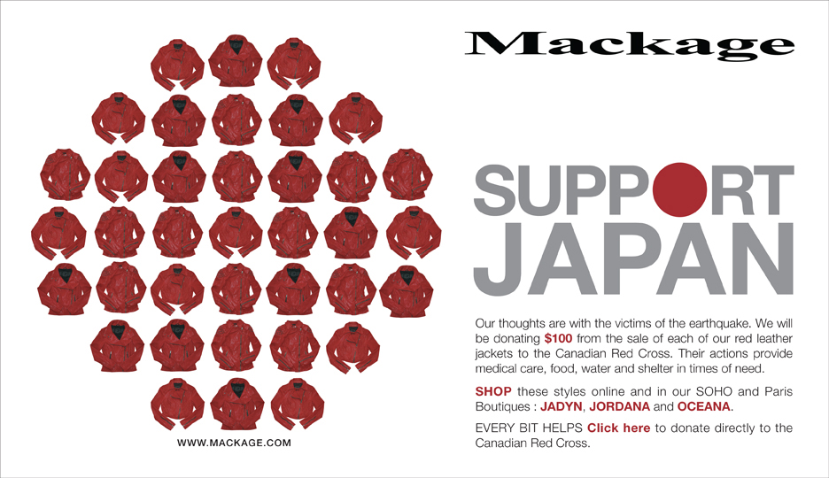 support for japan